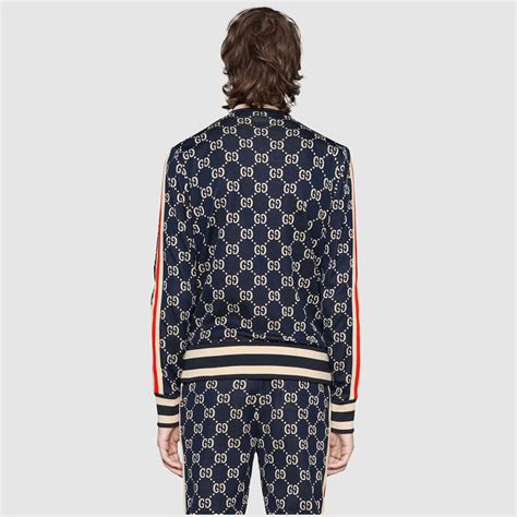 Gucci Eşofman Takımı Jacquard Lacivert Erkek 